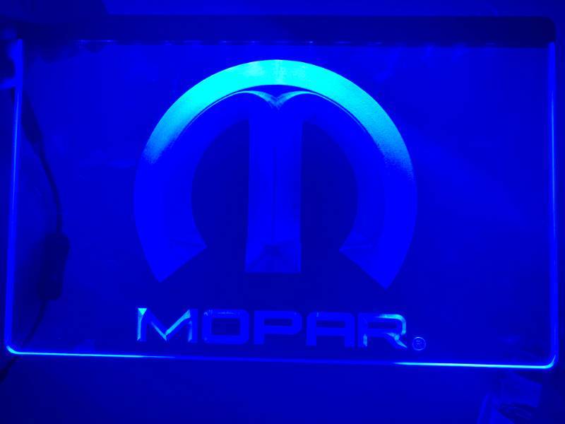 lot 20 image: Mopar LED Neon Sign 12 Wide