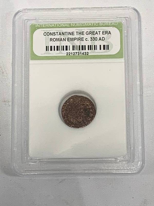 lot 21 image: Constantine the Great Coin circa 330 AD