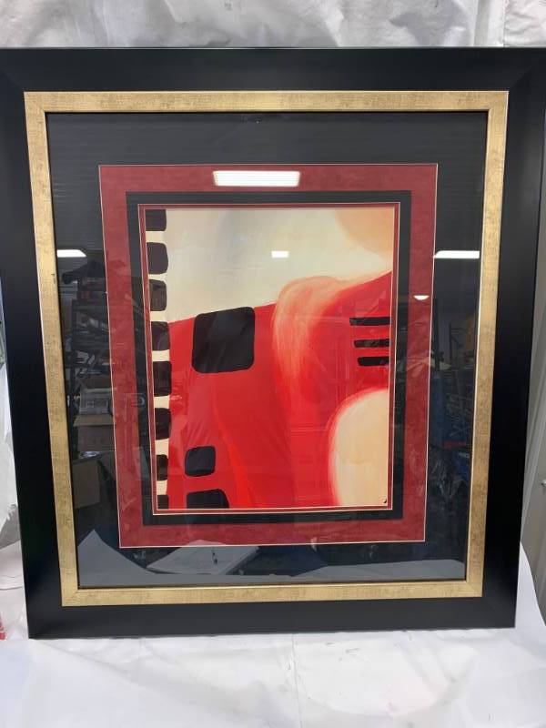 lot 38 image: Beautiful Artwork Paid $275.00  33 x 37