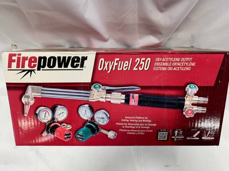 lot 70 image: Firepower Oxyfuel 250 Oxy-Acetylene Welding Torch Kit