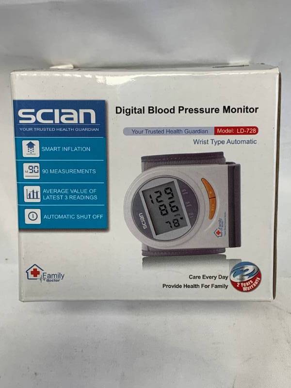lot 122 image: Digital Wrist Blood Pressure Monitor