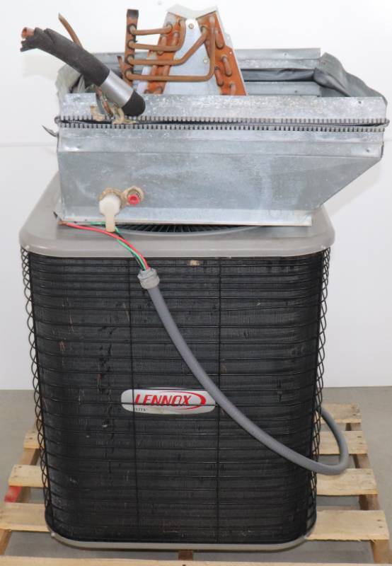 lot 3 image: Lennox 2-12ton Air Conditioner