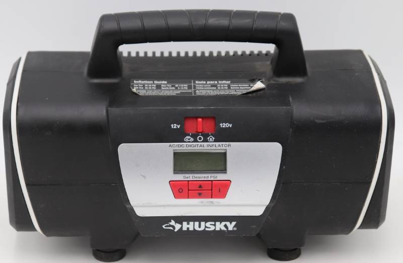 lot 19 image: Husky 120v12v Air Pump