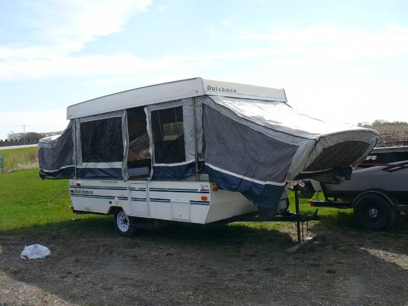 1996 dutchmen pop up camper mattress sizes