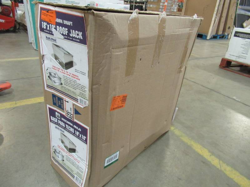 lot 235 image: Dial 18 X 18 Galvanized steel Evaporative Cooler Motor 78317 For 3000-4500 CFM Coolers.