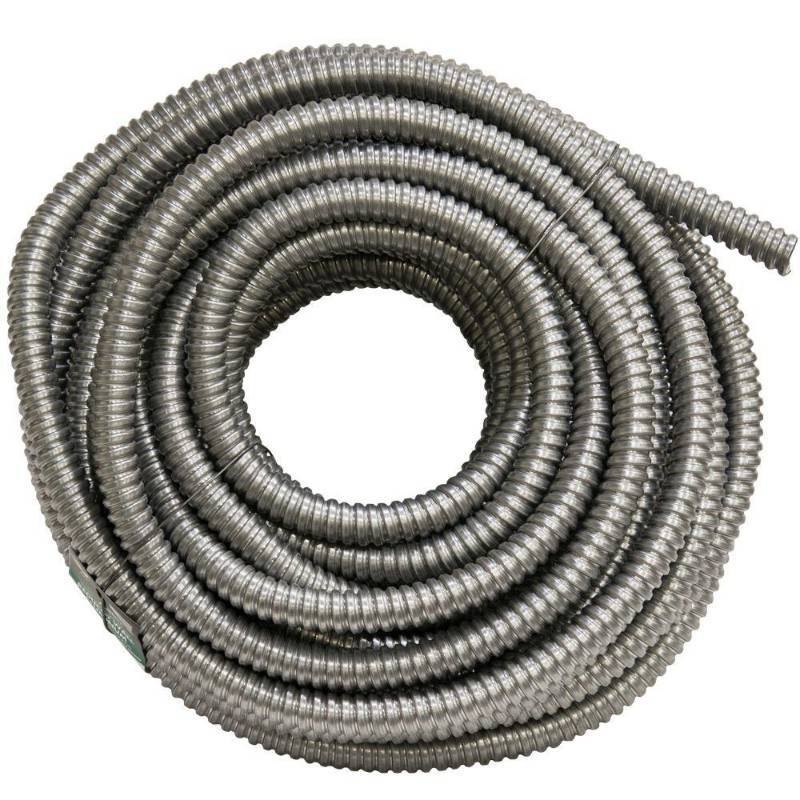 lot 48 image: 2 Pies of AFC Cable Systems 34 x 100 ft. Flexible Aluminum Conduit, 5603-30-AFC