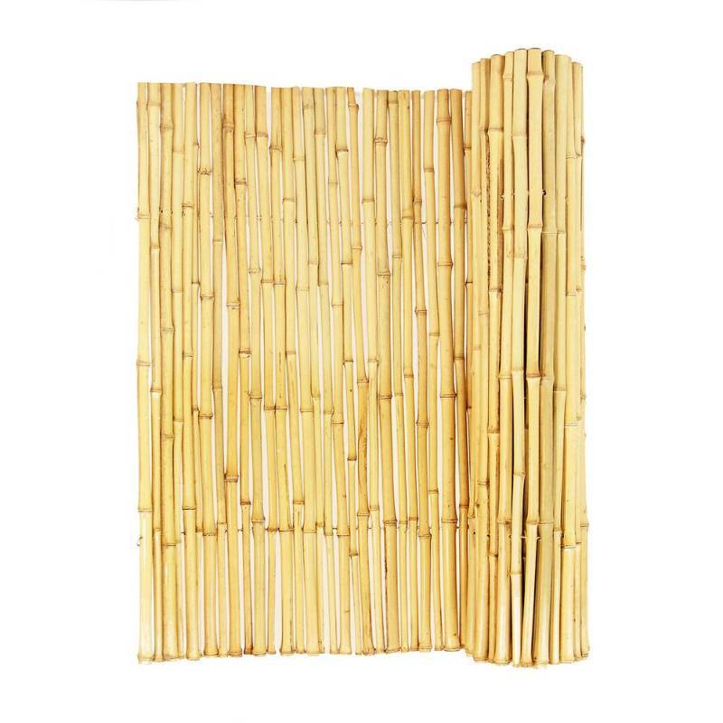 lot 139 image: 2 Cases of Backyard X-Scapes 34 in. D. 4 ft. H x 8 ft. W Natural Bamboo Fence, BAMA-BF027