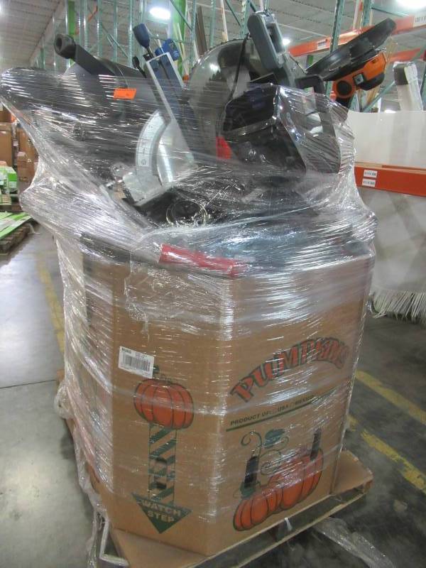 lot 16 image: WHOLESALE MIXED PALLET OF RETURNS - COMPRESSORS & POWER TOOLS