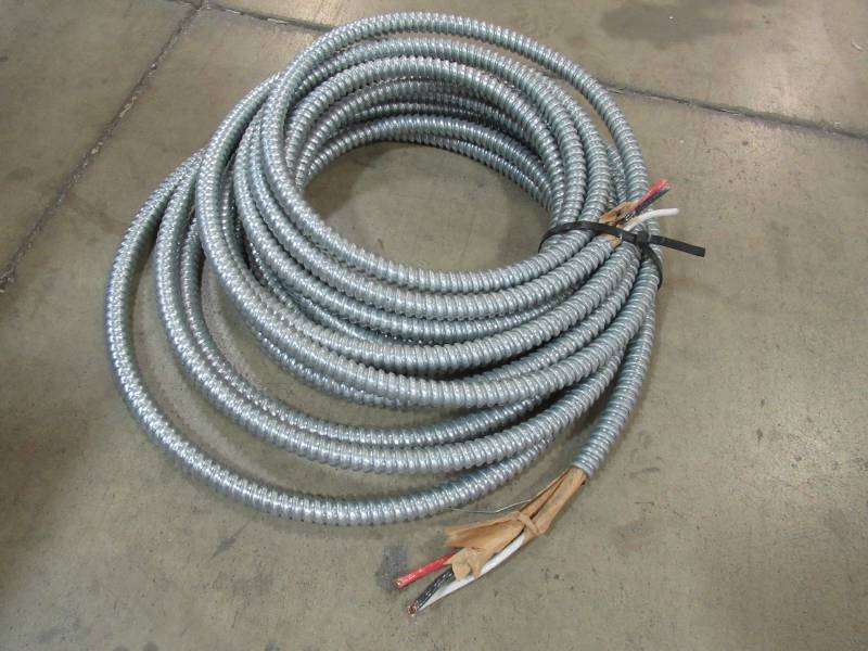 lot 51 image: AFC Cable Systems 83 x 50 ft. BXAC-90 Stranded Cable 1416-24-AFC - 1 Pie.