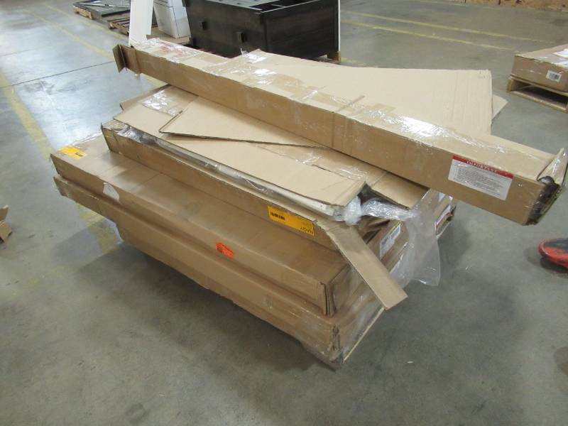 lot 202 image: Mixed Pallet of NAGY Shutters, Various widths and sizes.