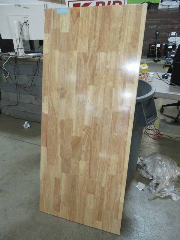 lot 207 image: Work Station Top for Husky Work Bench. 24 14 X 55 34 - Crack in Corner