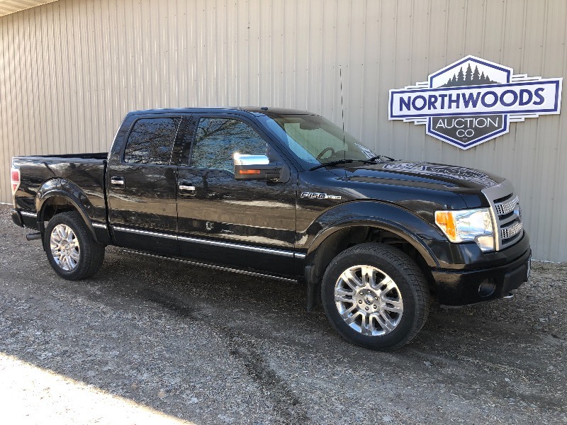 2010 Ford F 150 Platinum 4x4 No Reserve 115 New Car