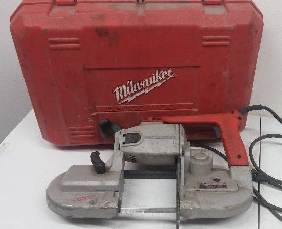 lot 10 image: Milwaukee High Torque Heavy Duty Band Saw, tested as-working