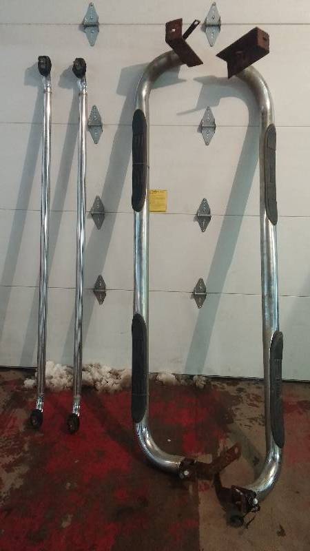 lot 17 image: Chrome Step Bars and Bed Rails