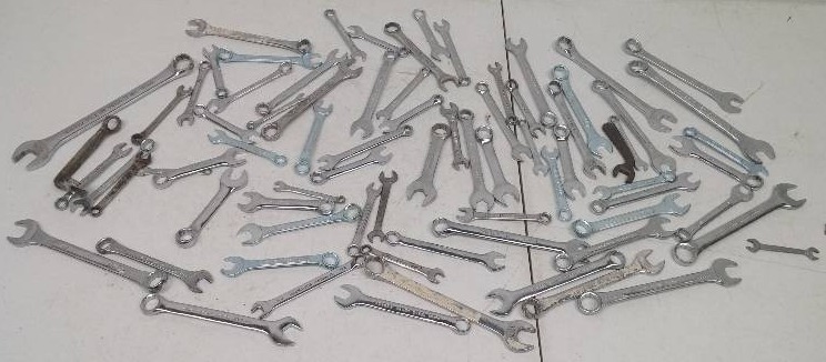 lot 13 image: 77pc Assorted Wrenchs