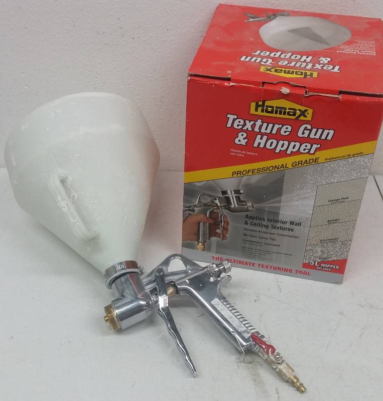 lot 54 image: Texture Gun & Hopper, tested as-working