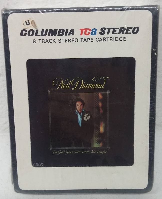 lot 64 image: Vintage Sealed Original Pack Neil Diamond 8-Track