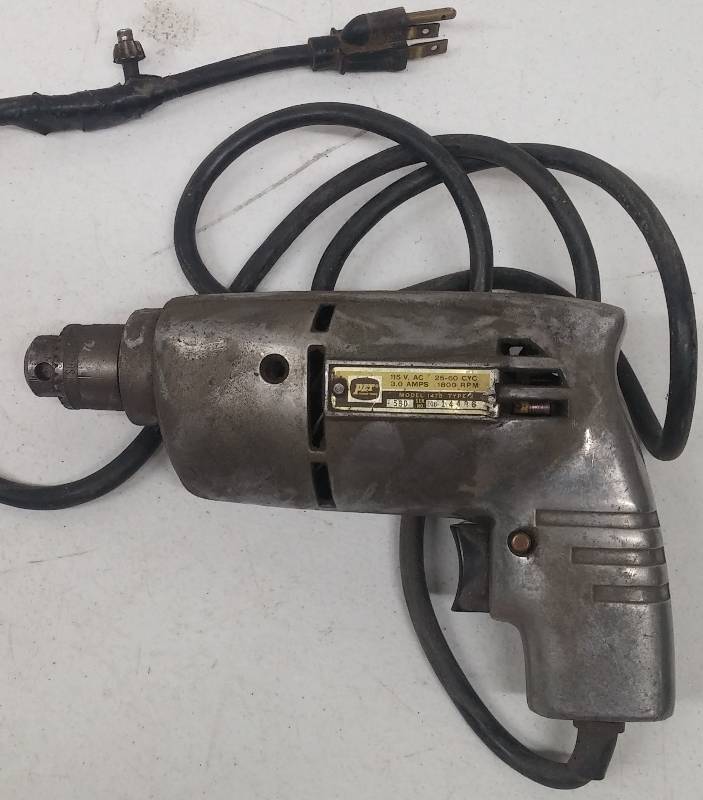 lot 66 image: Vintage Electric Drill, tested as-working