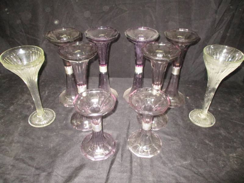lot 52 image: Vintage Candle Holders