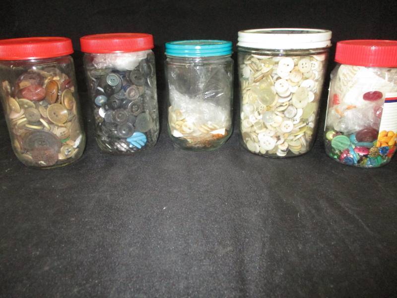 lot 136 image: Lots of Buttons