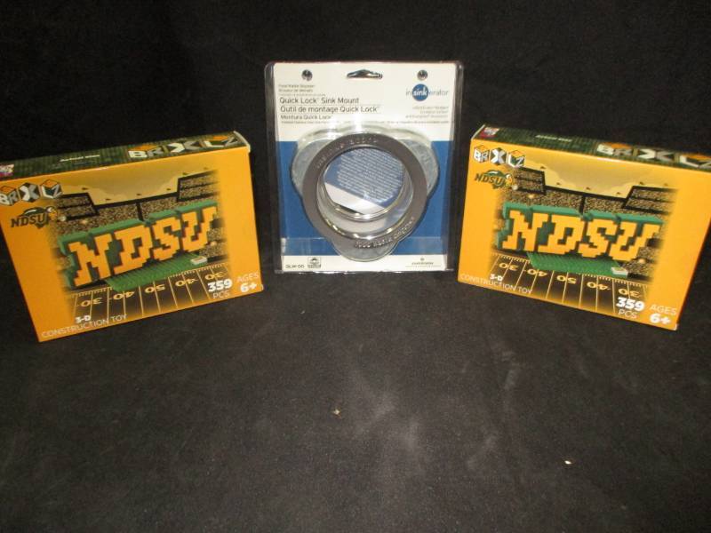 lot 163 image: NDSU Construction blocks and Quick Lock Sink Lock