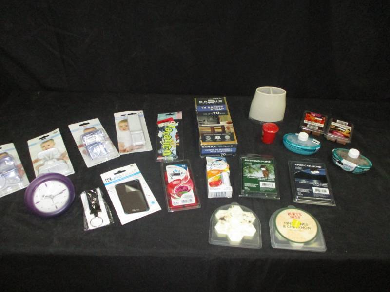 lot 188 image: Scented waxes, smelly things and baby items