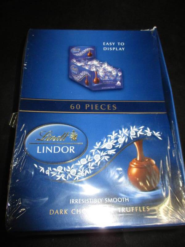 lot 196 image: 60 count Lindor Chocolates