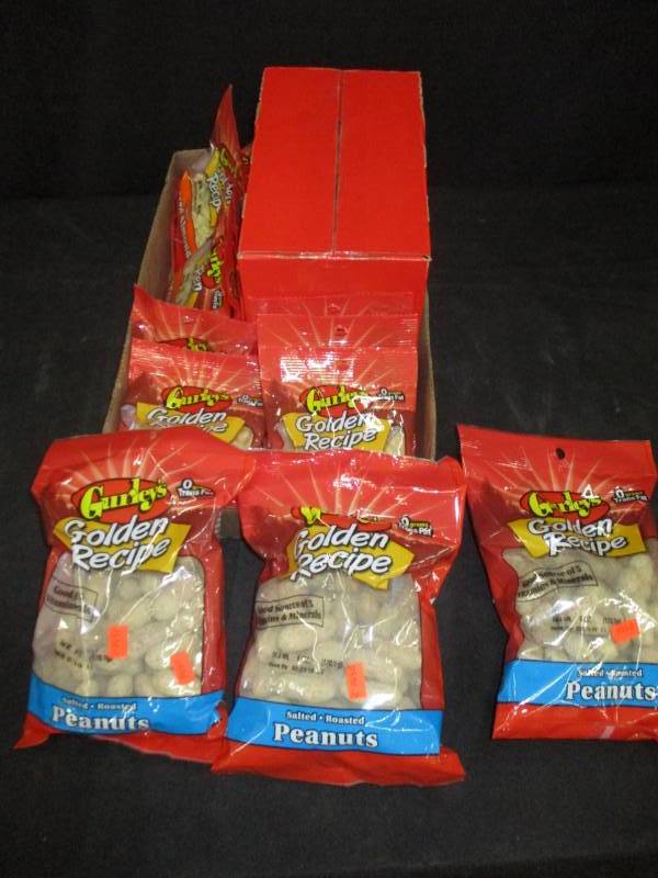 lot 207 image: case of slivered almond packs and peanuts for your squirrels