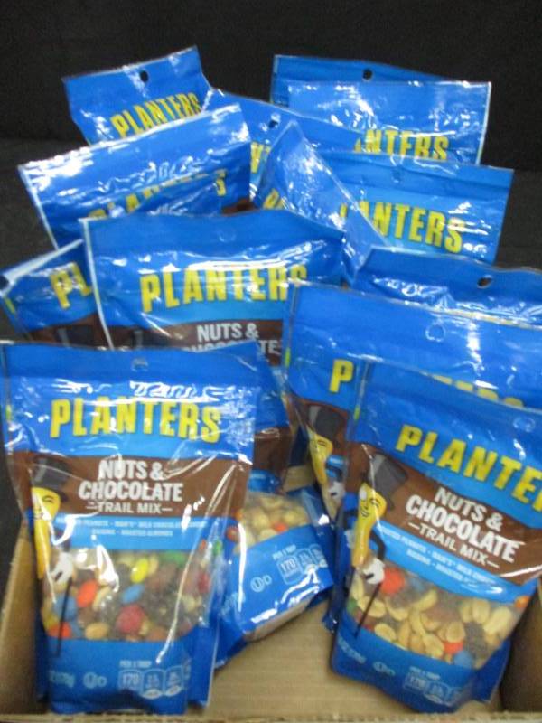 lot 246 image: 14 packs of planters trail mix