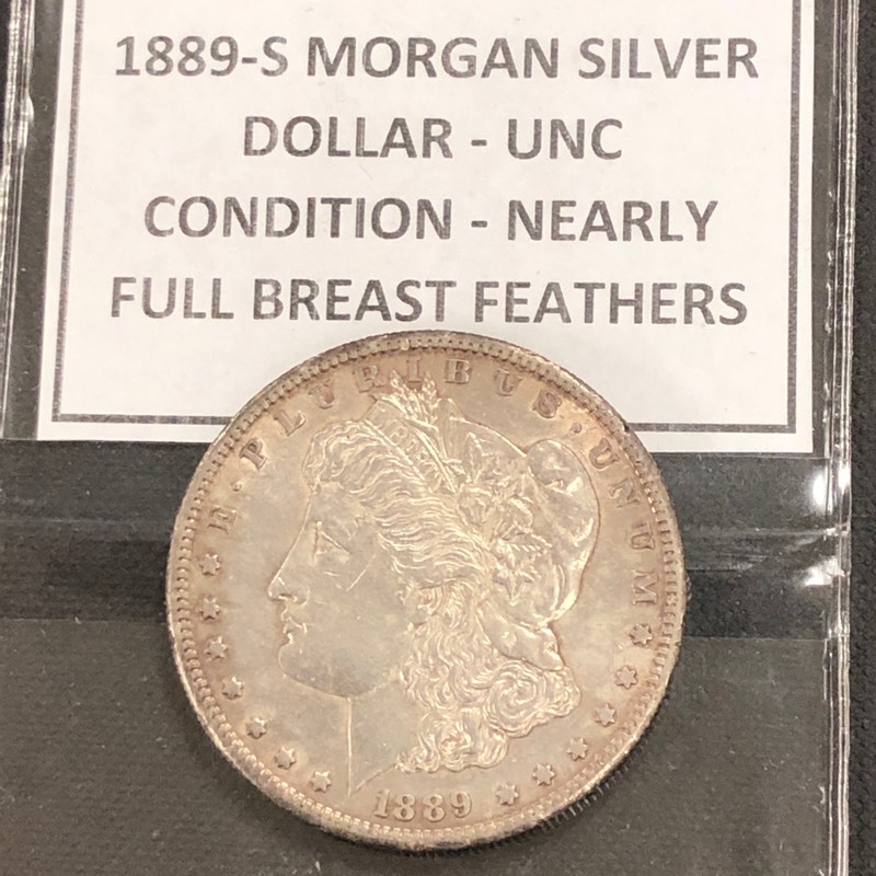 1889-S Morgan Dollar