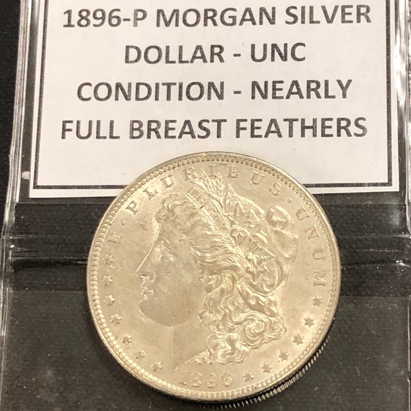 1896-P Morgan Dollar