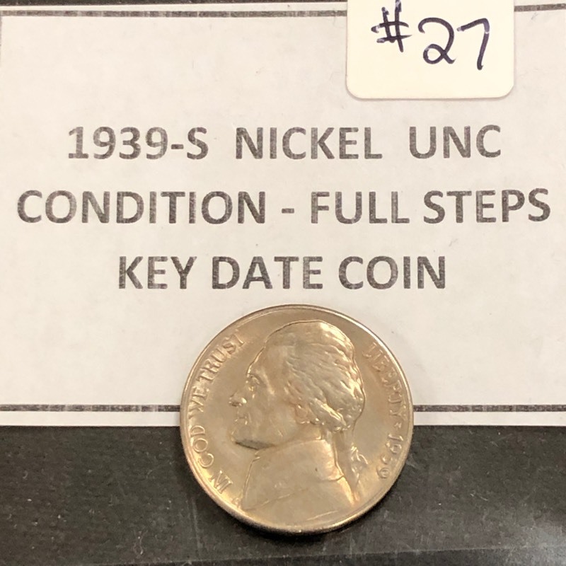 1939-S Nickel