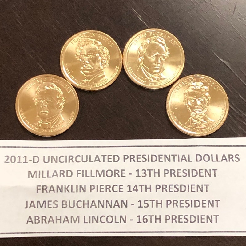 2011-D UNC Presidential Dollars
