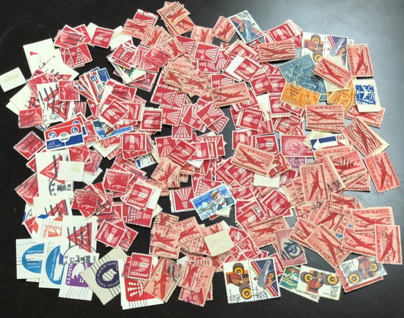 (4) Bags Of Assorted U.S. Stamps