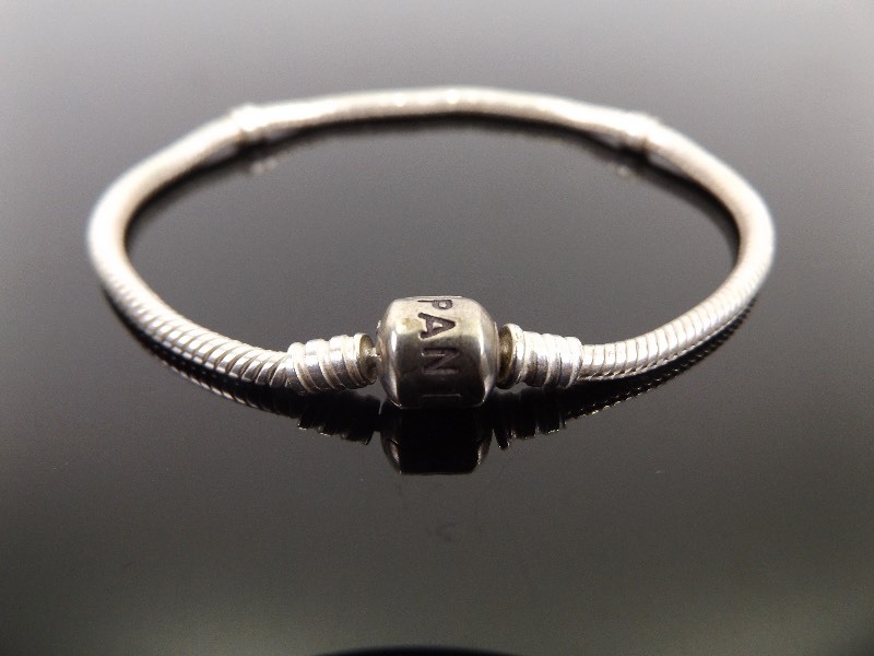 .925 Sterling Silver PANDORA 7.5 Bracelet