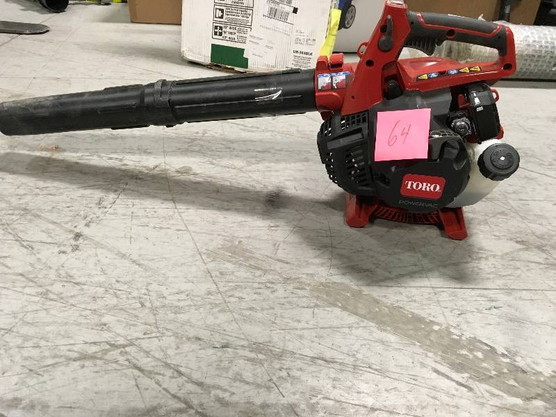 Toro 150 MPH 460 CFM 25.4cc 2-Cycle Handheld Gas Leaf Blower Vacuum in very good condition