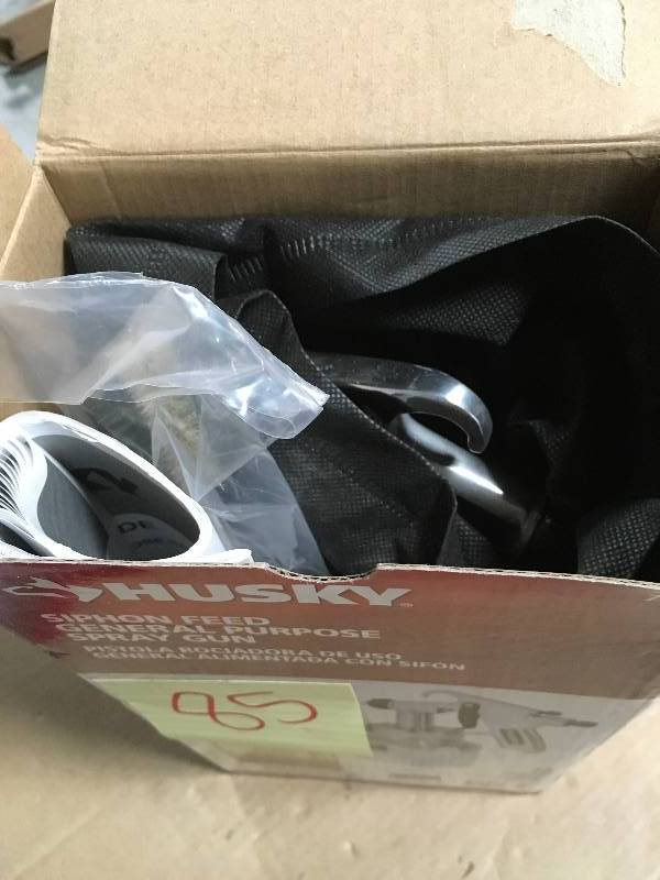 lot 85 image: Husky Siphon Feed General Purpose Spray Gun in good condition