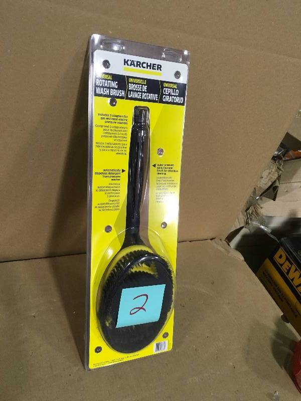 Karcher Universal Rotating Brush Kit  in good condition
