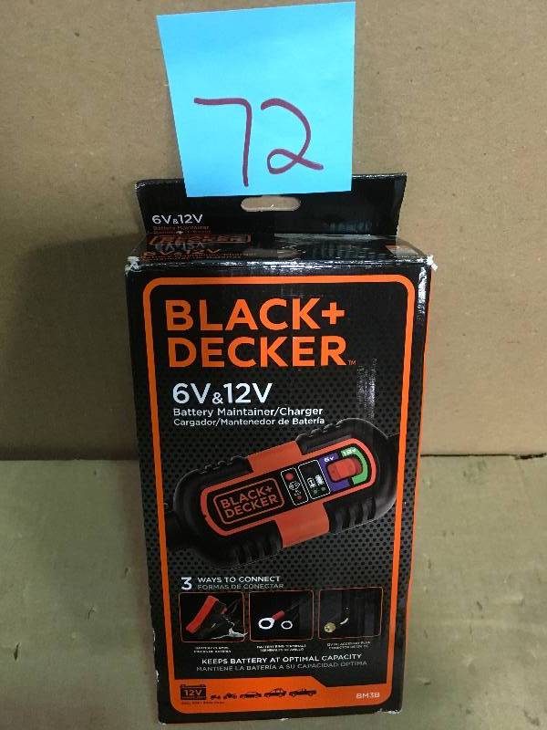 Black & Decker BM3B Battery MaintainerCharger  in good condition