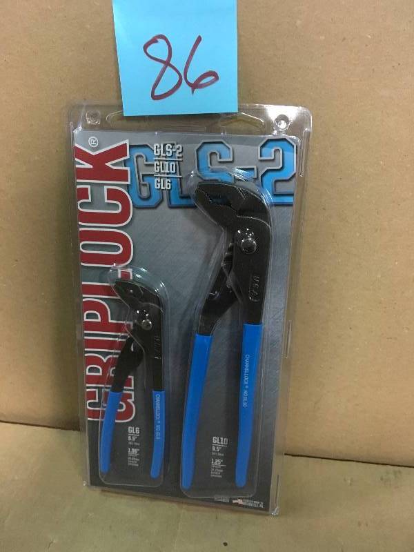 Channellock Plier Set And GLS not used