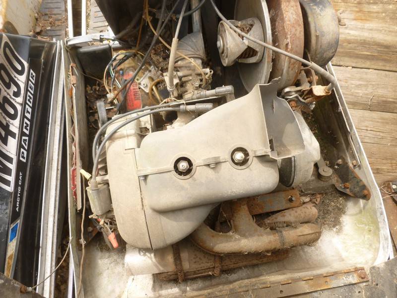 SnS Auctions # 370 Vintage Snowmobile Parts