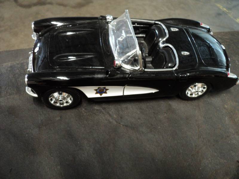 lot 16 image: 1957 Chevrolet Highway Patrol Car...