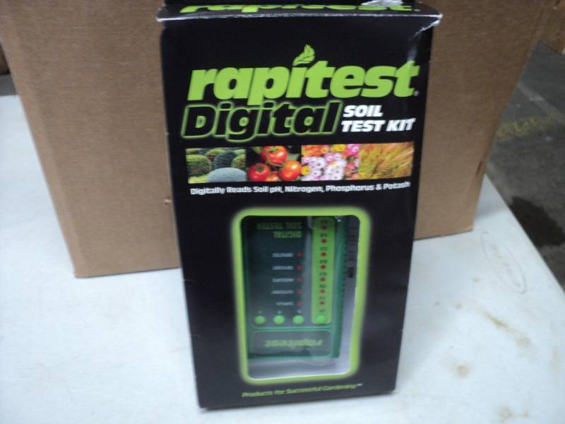 lot 21 image: Rapidest Digital Soil Test Kit...