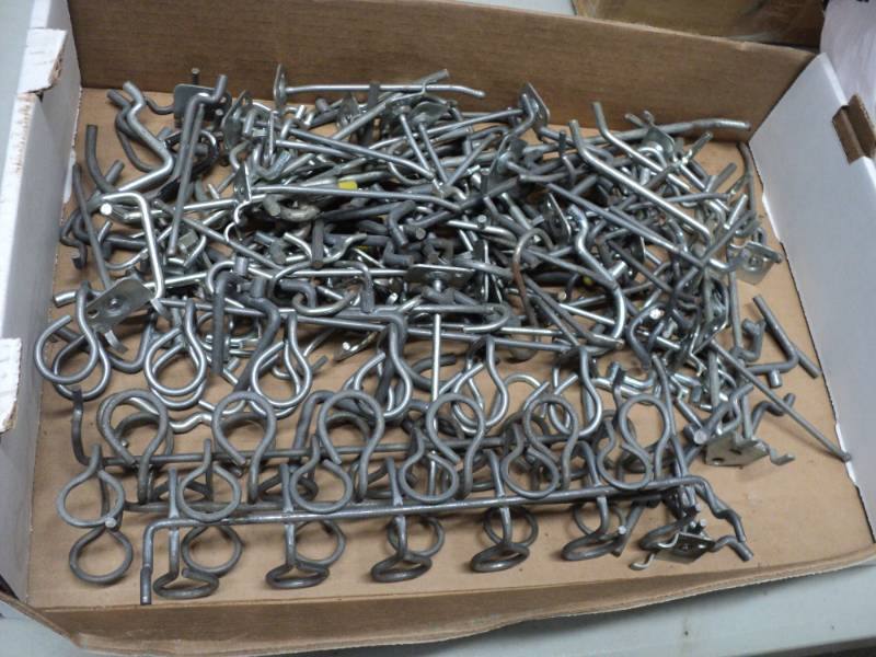 lot 25 image: Peg Board Hooks...