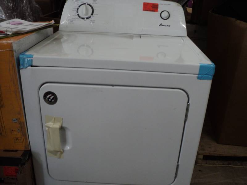 lot 107 image: Amana Dryer looks new...