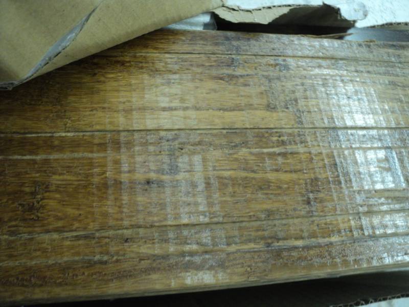 lot 121 image: 3 Cartons Solid Strand Woven Bamboo...