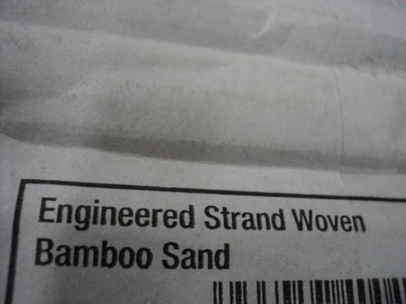 lot 123 image: 2 Cartons Engineered Strand Woven B...