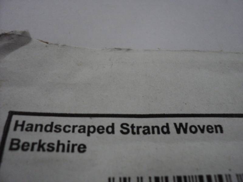 lot 134 image: 4 cartons Hand Scrapped Strand Wove...