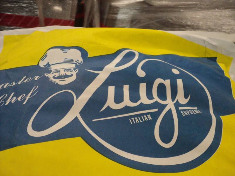 lot 148 image: 50 lb Bag Luigi High Gluten Flour...