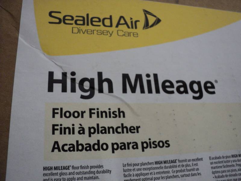 lot 158 image: Diversey High Milage Floor Finish ...